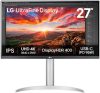 LG IPS monitor 27" 27UP850K, 3840x2160, 16:9, 400cd/m2, 5ms, HDMIx2/DisplayPort/USBx2/USB-C, hangszóró