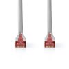 Nedis CCGL85220GY100 UTP / FTP Cat6 patch kábel, RJ45 aranyozott érintkezők, 10/100/1000 Mbit/s, hossz 10m
