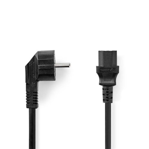 Nedis CEGL10000BK50 táp kábel, IEC-320-C13, 3x 0.75mm, 5m, fekete