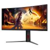 AOC CU34G4Z Gaming VA LED monitor, ívelt, 34" (86cm), WQHD (3440 x1440), 21:9, 240Hz, 450cd/m2, 0.5ms, 2db HDMI /DisplayPort, USB