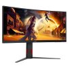 AOC CU34G4Z Gaming VA LED monitor, ívelt, 34" (86cm), WQHD (3440 x1440), 21:9, 240Hz, 450cd/m2, 0.5ms, 2db HDMI /DisplayPort, USB