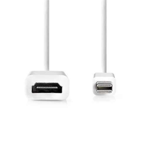 Nedis CCGB37650WT02 mini display port dugó - HDMI aljzat adapter