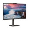 AOC Q27V5CW/BK QHD (2560x1440) IPS LED monitor 27" (69cm), 16:9, 300cd/m2, 1ms, HDMI /DisplayPort, USB-A, USB-C, webkamera