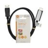 Nedis CCGL37100BK10 Display port dugó - HDMI dugó kábel 1080p, 1m