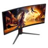 AOC CU34G4 Gaming VA LED monitor, ívelt, 34" (86cm), WQHD (3440 x1440), 21:9, 180Hz, 300cd/m2, 0.5ms, 2db HDMI /DisplayPort