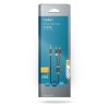 Nedis CABW22200AT50 sztereo audió kábel 3,5mm sztereo jack - 2x RCA, Aranyozott, 5 m