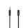 Nedis CAGB22050BK50 sztereo audio kábel, 3,5 mm jack dugó - 3,5 mm jack aljzat, 5 m