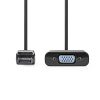 Nedis CCGB37351BK02 DisplayPort - VGA adapter, 1080p, Full HD