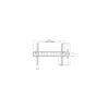 Sbox PLB-2546F-2 fali konzol, 37"-80", VESA 600 x400, fix, max.45kg