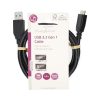 Nedis CCGL61500BK10 USB3.2 - micro-B (micro B) kábel, 5GBps, 1m, (USB3.1, USB3.0, USB2.0)