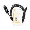Nedis CCGL64352BK20 USB-C - Display Port kábel, USB3.2 Gen 1, 4K@60Hz, 2méter
