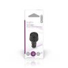 Nedis CCPD30W100BK szivargyújtós töltö / táp, 48W, 2x 3A, USB-A / USB-C, bemenet 12V / 24V