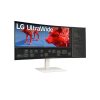 LG ívelt 144Hz monitor 38" 38WR85QC,3840x1600,21:9,450cd/m2,1ms,HDMIx2/Displayport/USBx4/USB-C/RJ45