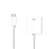 Nedis CCGB34900WT02 HDMI - VGA adapter, Full HD, 3.5mm jack audio kimenet, 20cm