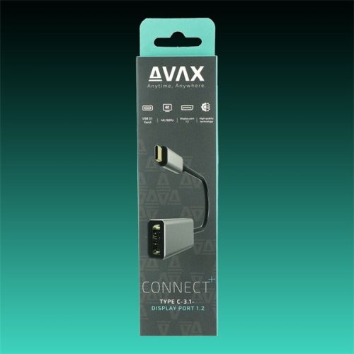 Avax AD605 átalakító adapter USB-C - DisplayPort