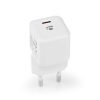 Nedis WCMPD20W100WT PD3.0 töltő, 1,67 / 2,22 / 3,0 A, 20W, USB-C