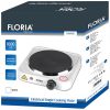 Floria ZLN2806 1 személyes elektromos főzőlap - 15cm - 1000W - fekete