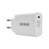 TESLA Power Charger T100 20W (fehér) - gyorstöltő