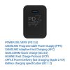 TESLA Power Charger T100 20W (fekete) - gyorstöltő