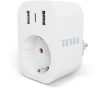 TESLA - okos konnektor SP300 3USB         TSL-SPL-1+2USB KONN.2USB