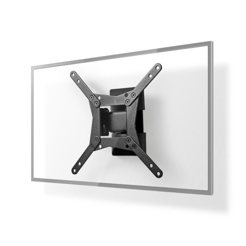 Nedis TVWM11BK fali konzol, 10-32", VESA 200x200, dönthető, forgatható, max. 30kg, fekete