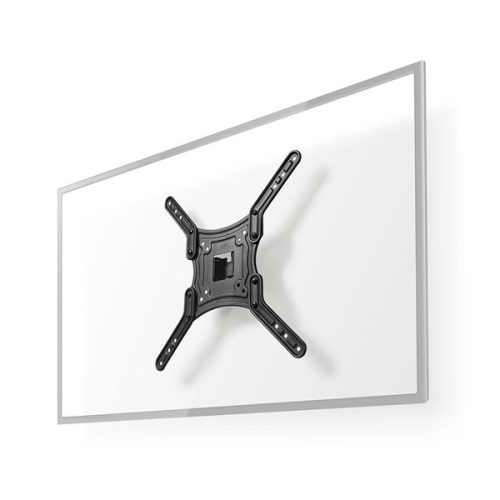 Nedis TVWM1330BK fali konzol, 23-55", VESA 400x400, dönthető, forgatható, max. 30kg, fekete