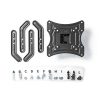 Nedis TVWM1330BK fali konzol, 23-55", VESA 400x400, dönthető, forgatható, max. 30kg, fekete
