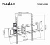 Nedis TVWM1450BK Fali konzol, 37"-70", VESA 600x400, karos, max. 35kg, fekete