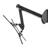 Nedis TVWM31BK fali konzol, 26-43", VESA 200x200, dönthető, forgatható, karos, max 30kg, fekete
