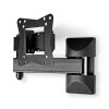 Nedis TVWM31BK fali konzol, 26-43", VESA 200x200, dönthető, forgatható, karos, max 30kg, fekete