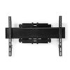 Nedis TVWM3551BK fali konzol, 38-80", VESA 600x400, dönthető, forgatható,dupla karos, max 35kg, fekete