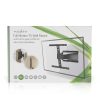 Nedis TVWM5560BK fali konzol, 43-90", VESA 600x400, dönthető, forgatható dupla karos, max. 50kg, fekete