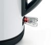 Bosch TWK3P421 DesignLine vízforraló, 1.7liter, 2400Watt, fehér -fekete