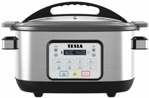Tesla MultiCook M80 Deluxe Multifunkciós főzőedény, 1250 W, 6 liter