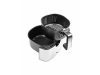 Tesla AirCook Q60 XL multifunkciós forró levegős sütő, 1500 W, 6 liter