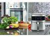 Tesla AirCook Q60 XL multifunkciós forró levegős sütő, 1500 W, 6 liter