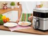 Tesla AirCook Q60 XL multifunkciós forró levegős sütő, 1500 W, 6 liter