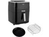 Tesla Aircook & Steam QS500 többfunkciós gőz- és forrólevegős sütő, 2500 W, 7 liter
