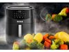 Tesla Aircook & Steam QS500 többfunkciós gőz- és forrólevegős sütő, 2500 W, 7 liter