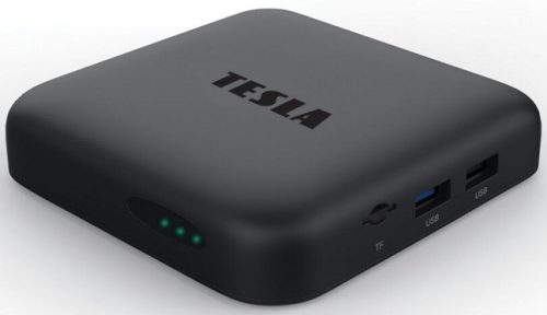 Tesla MediaBox XA400 médialejátszó, Chromecast, Android TV, UHD, 4K, 2 GB RAM, 8 GB tárhely, HDMI