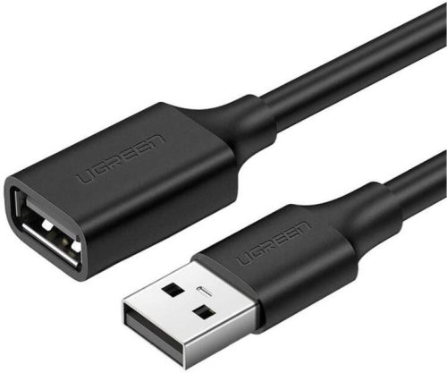 UGREEN US103 USB 2.0 hosszabbító kábel, 5 m (fekete) (10318)