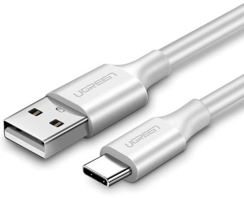 Ugreen 60123 USB-USB Type-C kábel 2m, 480 Mb/s, 5V-2A, fehér