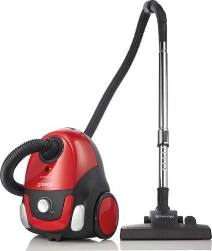 Gorenje VCEB11CXRII porzsákos porszívó, 800Watt, 2literes porzsák, bordó