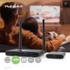 Nedis VTRA3460GY vezeték nélküli HDMI, VGA jeltovábbító, 1080p, akár 30méter hatótáv, fekete