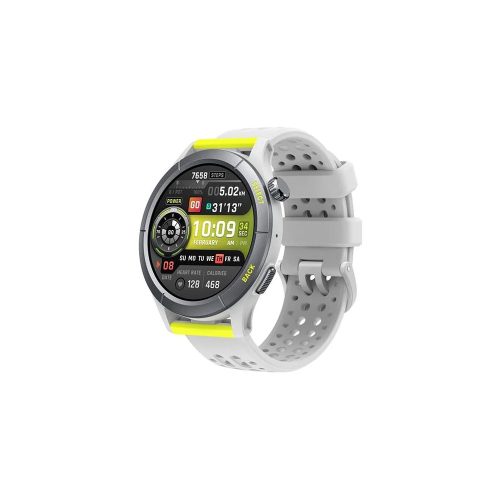 Amazfit Cheetah okosóra, kerek, 1.39" (3.5cm) AMOLED kijelző, GPS, BT 5.3, szürke