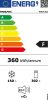 Whirlpool W4D7 BC21 francia ajtós hűtőszekrény, 292/110liter, NoFrost, fekete