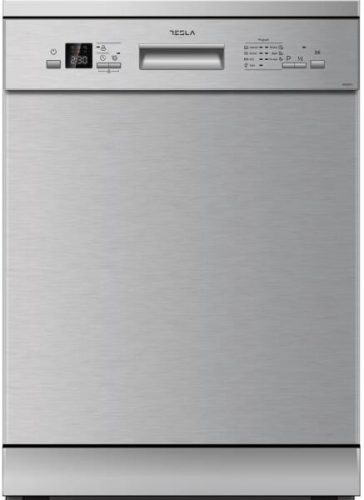 Tesla WD690MX szabadonálló mosogatógép, 14teríték, 11liter, 7program, 47dB, inox