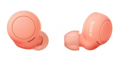 Sony WFC500D True Wireless Bluetooth 5.0 fülhallgató, narancs