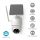 Nedis WIFICBO50WT SmartLife kültéri kamera, FullHD, akkumulátoros, mozgás- és hangérzékelés, éjjellátás, IP65, Wi-Fi