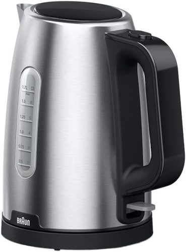 Braun WK1500BK vízforraló, 2200 W, 1,7 liter, rozsdamentes acél